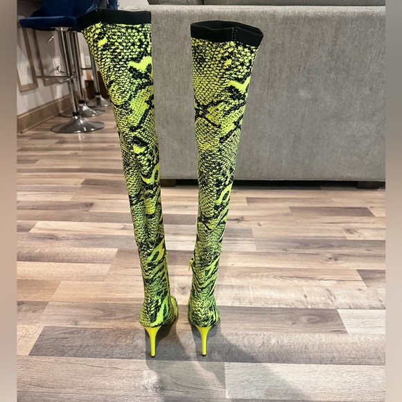 SIZE 7.5 Wild Diva Over The Knee Boots NWOT - Picture 5 of 6